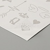 Cool Sexy Body Art Removable Temporary Tattoos Paper Stickers DIY-WH0387-60B-2