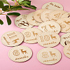 Basswood Milestone Cards WOOD-TA0001-41B-21