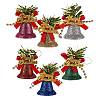 2 Sets 12Pcs Plastic Merry Christmas Bell Pendant Decorations sgHJEW-SZ0001-03-3