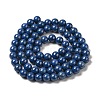 Cubic Zirconia Imitation Pearl Bead Strands ZIRC-P109-03C-02-3