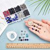 DIY Hamsa Hand with Evil Eye Bracelets Making Kits DIY-SC0025-22-3