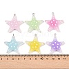 Transparent Resin Pendants RESI-P049-02B-P-3