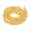 Synthetic Moonstone Beads Strands G-R375-6mm-A07-2