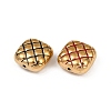 304 Stainless Steel Enamel Waffle Beads STAS-Z140-18G-2