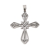 Non-Tarnish 201 Stainless Steel Pendants STAS-S126-09P-1