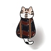 Cat Shape Enamel Pins JEWB-P039-01EB-10-1