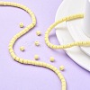 Handmade Polymer Clay Bead Strands CLAY-ZX006-01-43-7