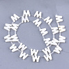 Freshwater Shell Beads X-SHEL-T012-59W-2