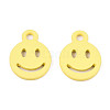 Spray Painted Alloy Charms PALLOY-T075-121D-RS-2