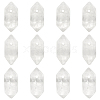 Olycraft Natural Quartz Crystal Double Terminal Pointed Pendants G-OC0004-05B-1