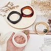 4Pcs 4 Styles Acrylic Bangles BJEW-HY0002-69-3