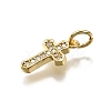 Brass Micro Pave Cubic Zirconia Pendants LS-KK-Z100-39G-04-2