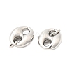 304 Stainless Steel Pendants STAS-P441-01P-2