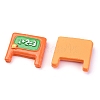 Opaque Resin Cabochons CRES-B002-19-2