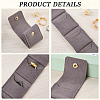 3Pcs 3 Colors PU Leather Jewelry Rolls ABAG-CL0001-43A-6
