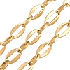 201 Stainless Steel Oval Link Chains CHS-H118-14G-1