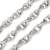 304 Stainless Steel Rope Chains CHS-A021-07A-P-1