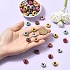 Synthetic Gemstone European Beads X-SPDL-R001-01-5