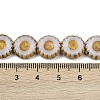 Czech Pressed Glass Beads GLAA-I061-21-4