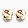 Alloy Enamel Beads ENAM-S122-029P-RS-2