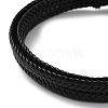 Microfiber Braided Cord Bracelet BJEW-F460-08B-1-3