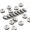 Brass Grade A Rhinestone Spacer Beads RB-A014-Z8mm-18S-1