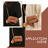 DIY PU Leather Braided Women's Crossbody Handbag Making Kits DIY-WH0349-47B-5