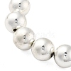 Synthetic Magnetic Hematite Beads Strands G-M095-B01-01P-2