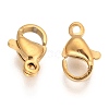 304 Stainless Steel Lobster Claw Clasps LS-STAS-T040-PJ212-10-2