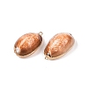 Natural Cowrie Shell Pendants SSHEL-N038-40-1