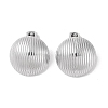 Non-Tarnish 304 Stainless Steel Stud Earrings for Women EJEW-S227-29P-1