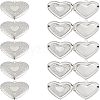 Unicraftale 304 Stainless Steel Locket Pendants STAS-UN0017-48P-1