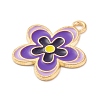 Alloy Enamel Pendants ENAM-Q001-04G-05-2