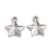 304 Stainless Steel Charms STAS-O145-30P-1