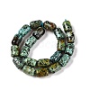 Natural African Turquoise(Jasper) Beads Strands G-G980-33B-3