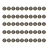 Golden Plated Alloy Charms ENAM-SZ0001-25B-G-1