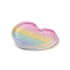 Rainbow Color Style Acrylic Plastic Cabochons OACR-R269-05A-2