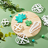 SUPERDANT 6Pcs 6 Style PP Plastic Cookie Cutters BAKE-SD0001-02-4