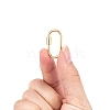 Brass Screw Carabiner Lock Charms LS-KK-T047-07G-7