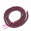 Natural Garnet Beads Strands G-S150-55-3mm-2