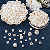  ABS Plastic Imitation Pearl Beads KY-NB0001-42-4