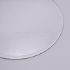 Door Knob Wall Shield Transparent Round Soft Rubber Wall Protector AJEW-WH0180-68-3