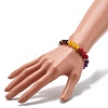 7 Chakra Healing Reiki Yoga Bracelet for Girl Women X1-BJEW-TA00020-3