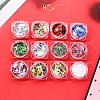 12 Colors Shining Nail Art Decoration Accessories for Christmas MRMJ-R091-22-7