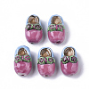 Handmade Porcelain Beads PORC-N004-31-1