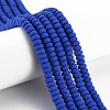 Handmade Polymer Clay Beads Strands CLAY-N008-86-1