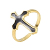 304 Stainless Steel Open Cuff Rings LS-RJEW-C084-02B-02G-1