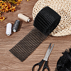 5 Yards Polyester Pleated Mesh Ribbon OCOR-BC0006-81B-5