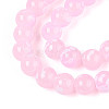 Baking Paint Glass Beads X1-DGLA-N015-8mm-02-3
