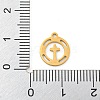 304 Stainless Steel Charms STAS-Z076-01G-01-3